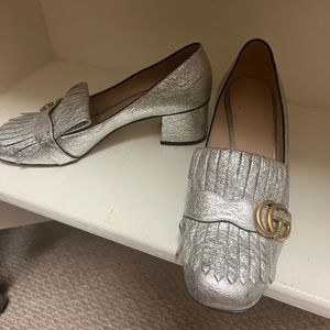 Gucci heeled loafers